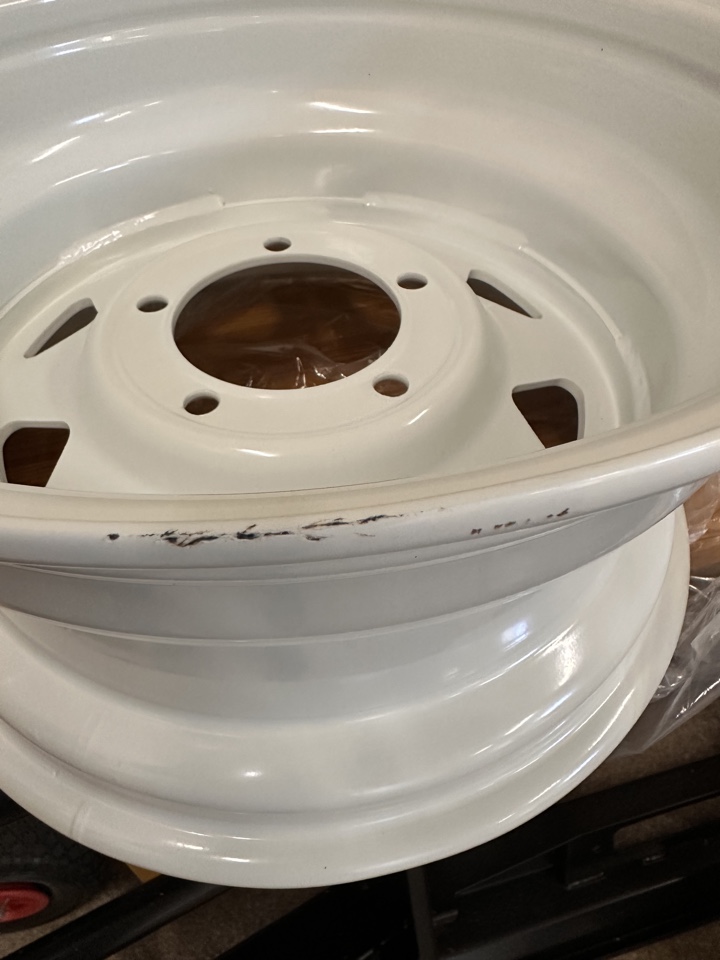 OFF-ROAD Wheels Диск усиленный УАЗ стальной белый 5x139,7 8xR16 d110 ET0 (треугольник мелкий) (уценка)