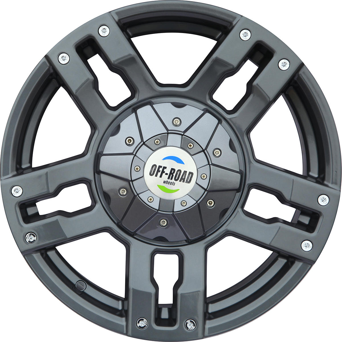 OFF-ROAD Wheels Диск Тойота Ниссан литой серый 6x139,7 8xR17 d110 ET+10