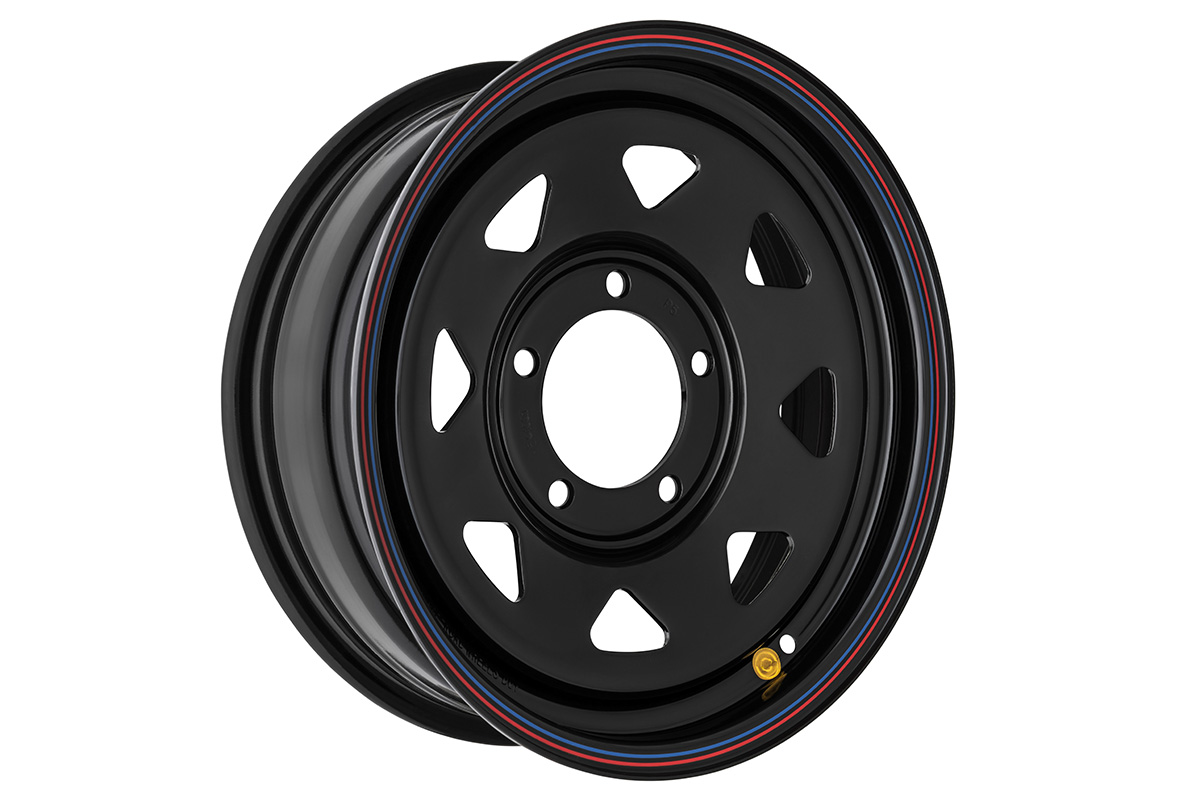 OFF-ROAD Wheels Диск усиленный Suzuki Jimny стальной черный 5x139,7 5,5xR16 d108,1 ET+5 (треуг. мелкий)