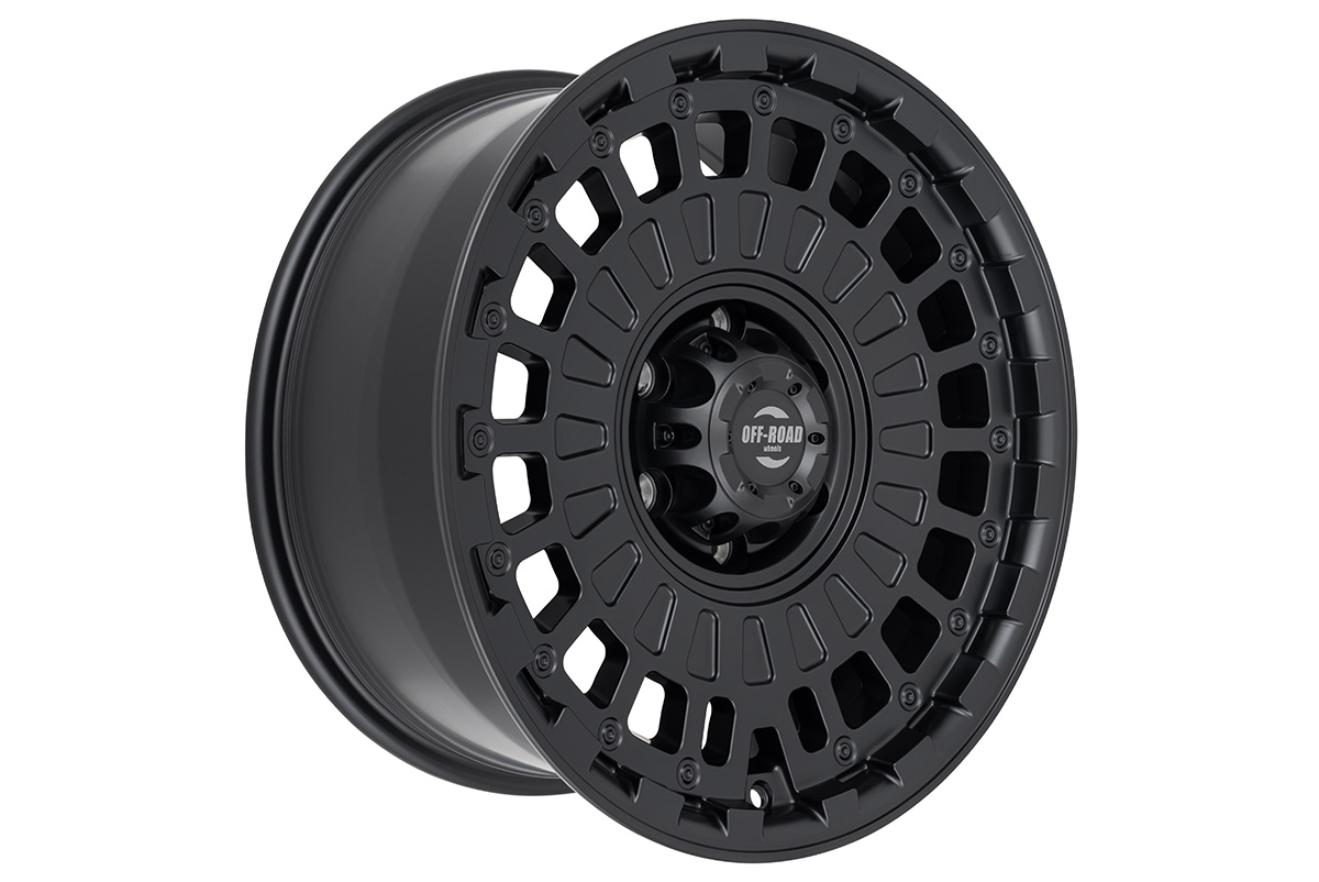 OFF-ROAD Wheels Диск алюминиевый твердосплавный Тойота Ниссан черный матовый 6x139,7 9xR18 d108,2 ET+25 (продаются по 4 шт.)