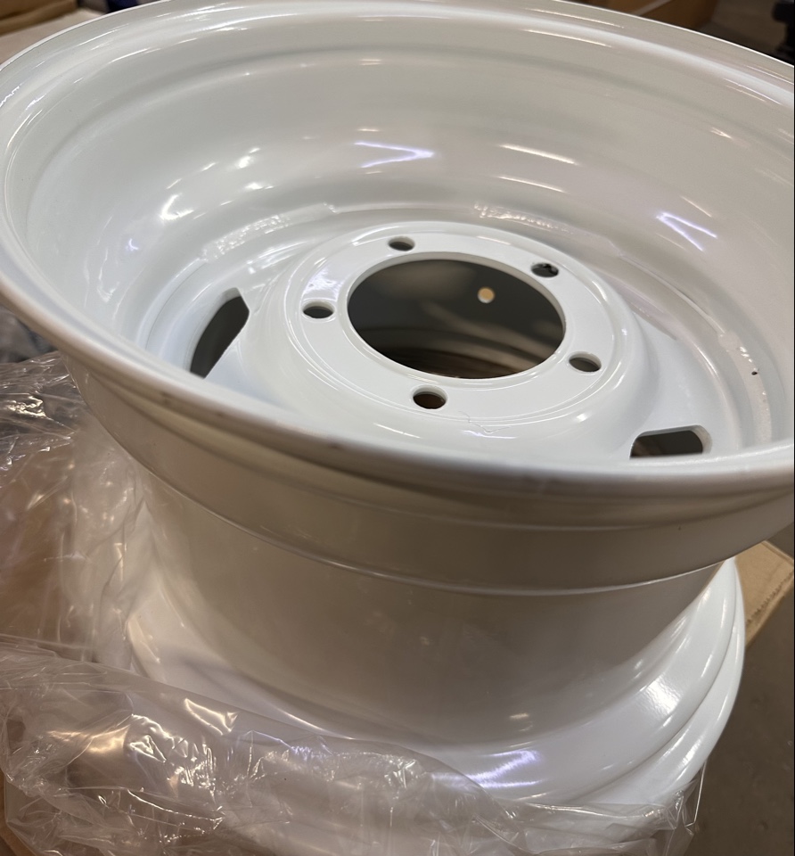 OFF-ROAD Wheels Диск усиленный УАЗ стальной белый 5x139,7 10xR15 d110 ET-44 (треугольник) (уценка)