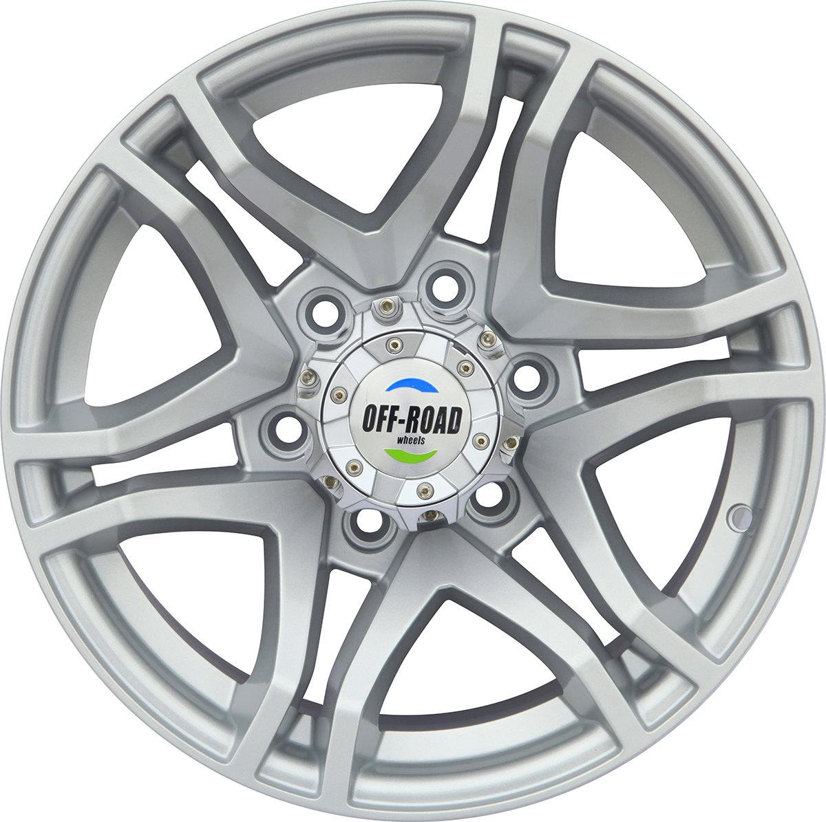 OFF-ROAD Wheels Диск литой серебристый 6x139,7 8xR16 d110 ET+13