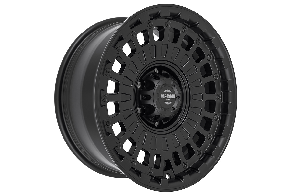 OFF-ROAD Wheels Диск алюминиевый твердосплавный Тойота Ниссан черный матовый 6x139,7 8xR17 d108,2 ET-0 (продаются по 4 шт.)