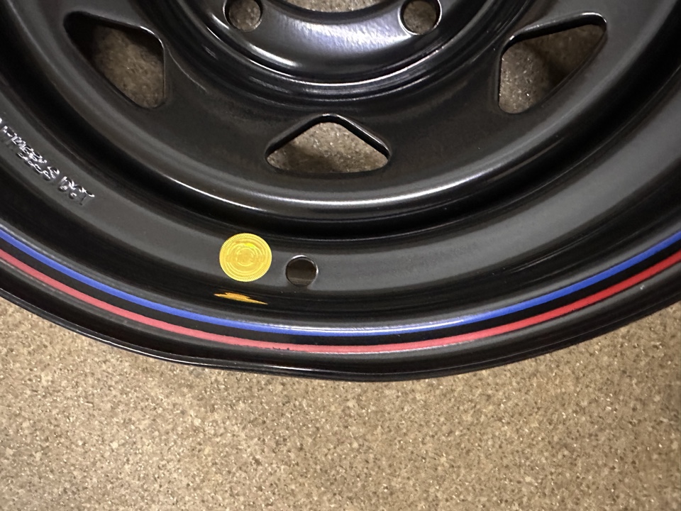 OFF-ROAD Wheels Диск усиленный УАЗ стальной черный 5x139,7 7xR15 d110 ET0 (треугольник мелкий) (уценка)