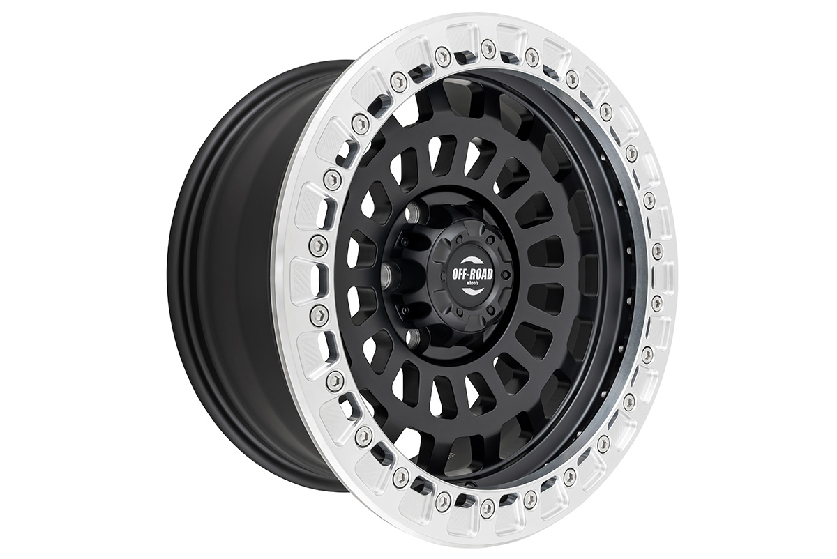 OFF-ROAD Wheels Диск алюминиевый твердосплавный Тойота Ниссан черный матовый 6x139,7 8xR17 d108,2 ET-0 с бедлоком (продаются по 4 шт.)
