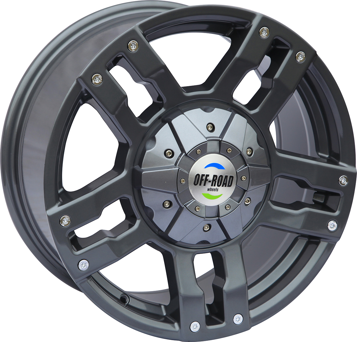 OFF-ROAD Wheels Диск Тойота Ниссан литой серый 6x139,7 8xR17 d110 ET+10