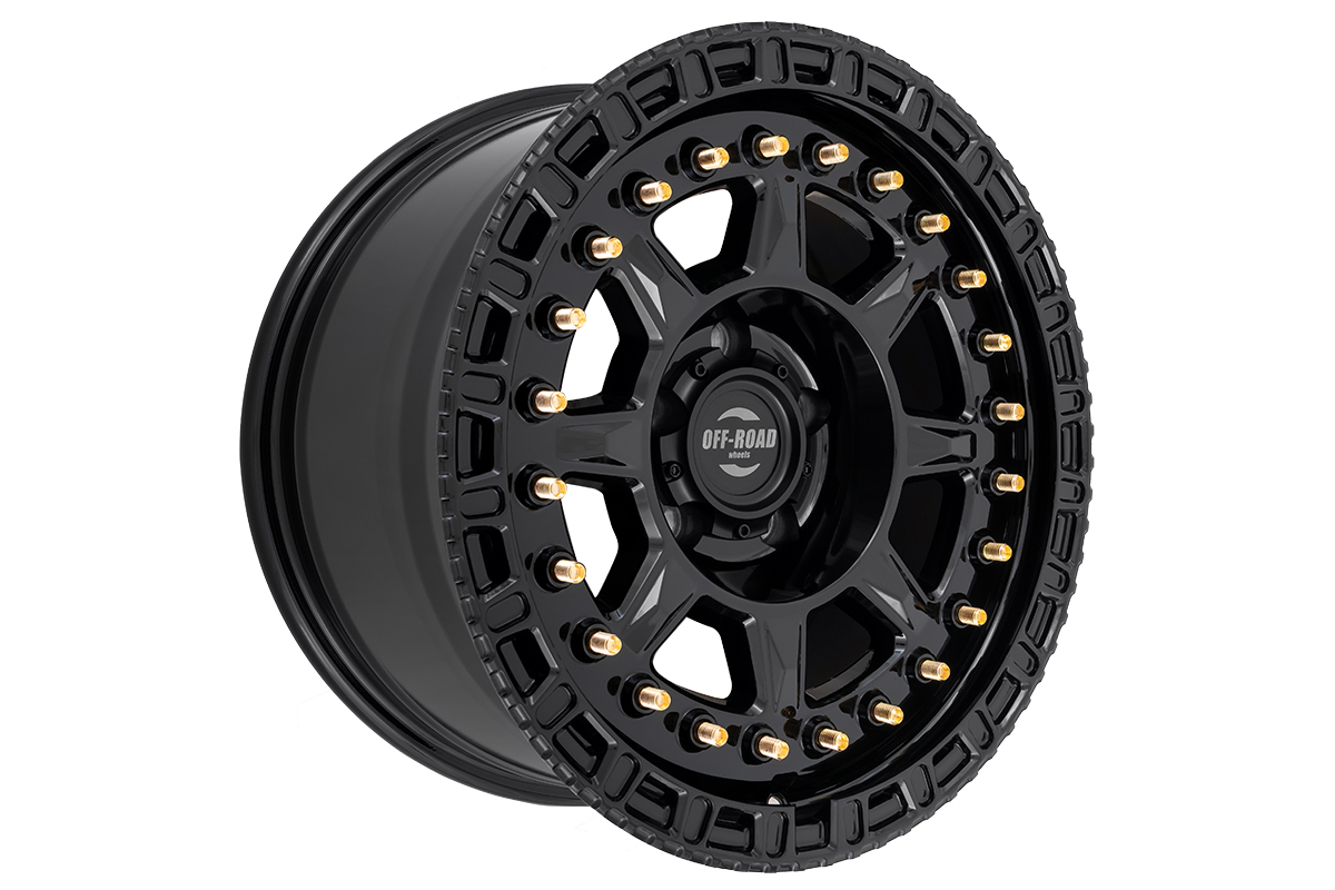 OFF-ROAD Wheels Диск JEEP литой черный глянцевый 5x127 8,5xR18 d71,6 ET-0 (продаются по 4 шт.)