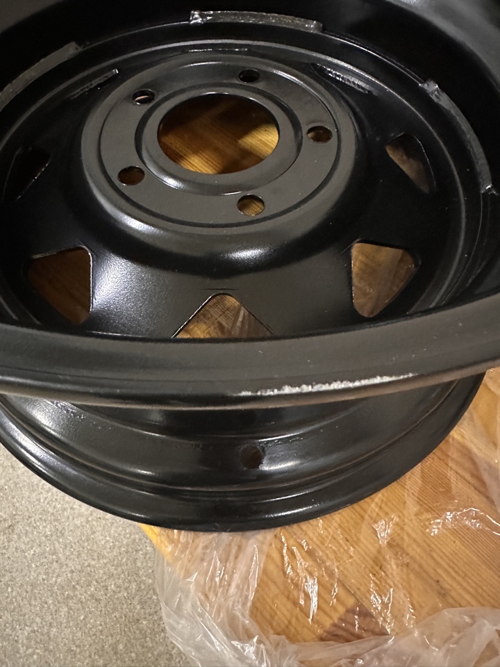 OFF-ROAD Wheels Диск усиленный JEEP стальной черный 5x127 8xR16 d75 ET-0 (уценка)