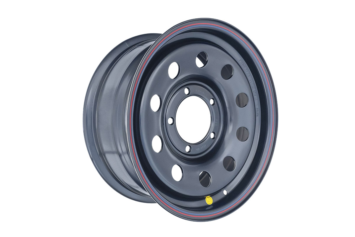 OFF-ROAD Wheels Диск усиленный УАЗ стальной черный 5x139,7 7xR16 d110 ET+25 (уценка)
