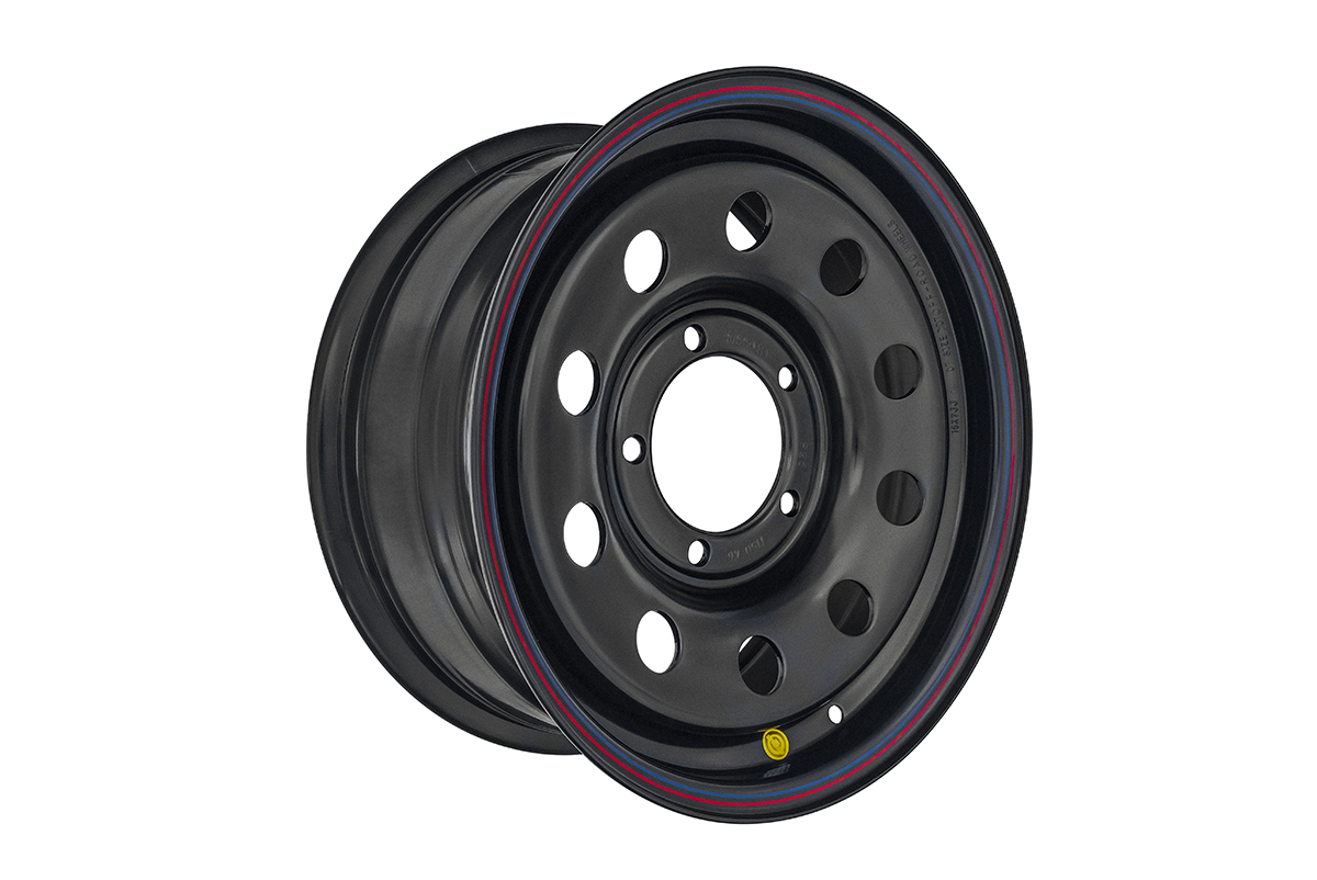 OFF-ROAD Wheels Диск усиленный УАЗ стальной черный 5x139,7 7xR16 d110 ET+25