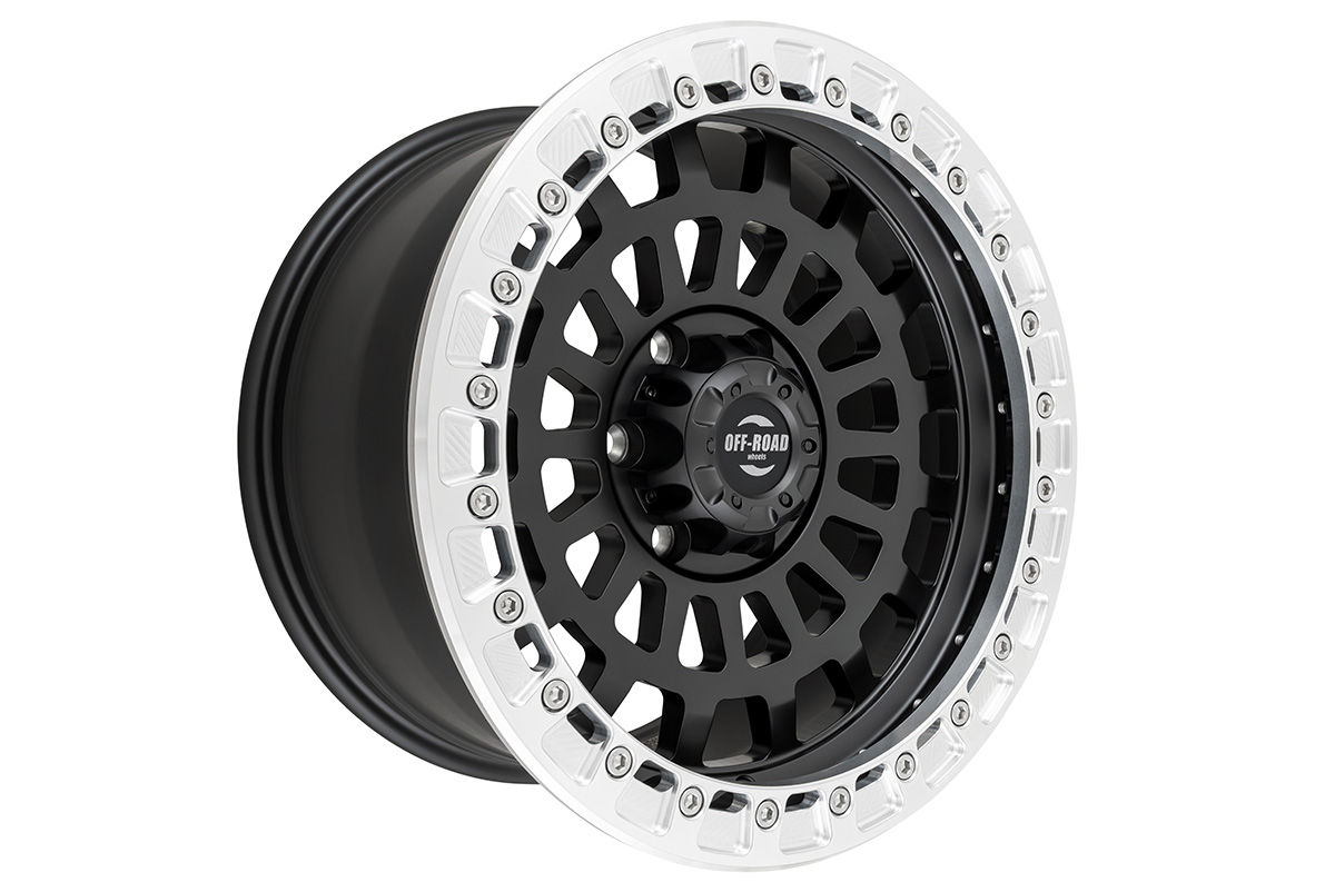 OFF-ROAD Wheels Диск алюминиевый твердосплавный Тойота Ниссан черный матовый 6x139,7 9xR18 d108,2 ET+25 с бедлоком (продаются по 4 шт.)