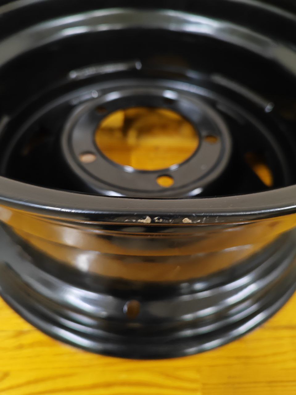 OFF-ROAD Wheels Диск усиленный УАЗ стальной черный 5x139,7 7xR15 d110 ET+25 (треугольник мелкий)