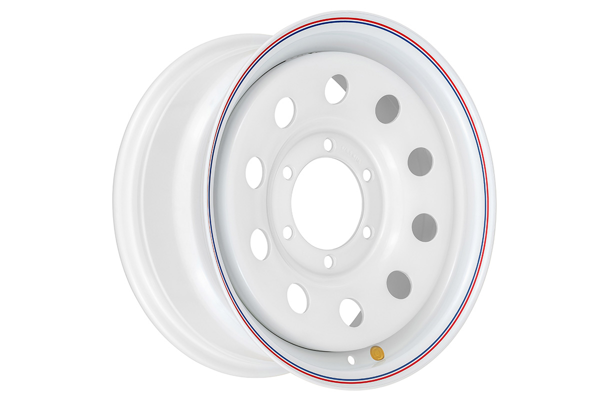 OFF-ROAD Wheels Диск усиленный стальной белый 6x139,7 7xR16 d110 ET+30