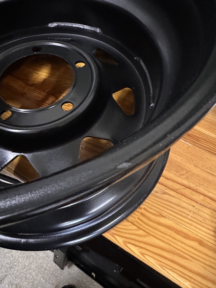 OFF-ROAD Wheels Диск усиленный УАЗ стальной черный 5x139,7 8xR16 d110 ET+15 (треуг. мелкий)(уценка)