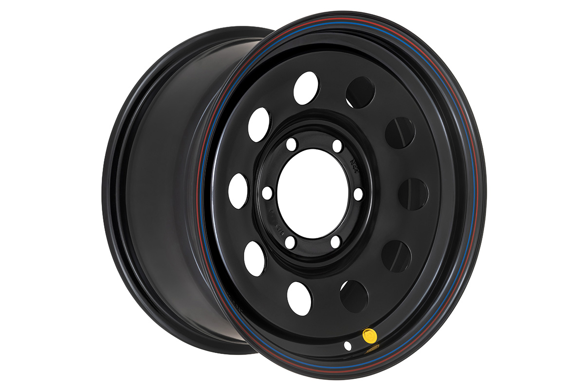 OFF-ROAD Wheels Диск усиленный стальной черный 6x139,7 8xR16 d110 ET+30